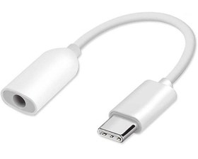 تصویر مبدل تایپ سی به پورت AUX شیائومی مدل Xiaomi Type-C To 3.5mm Audio Cable 