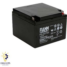 تصویر باتری یو پی اس 12V-27Ah برند FG-fiamm 