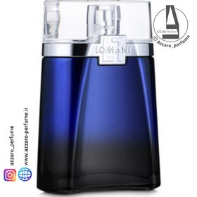 تصویر ادکلن مردانه لومانی بلو اسکای حجم 100 میل Lomani Blue Sky men's cologne volume 100 ml