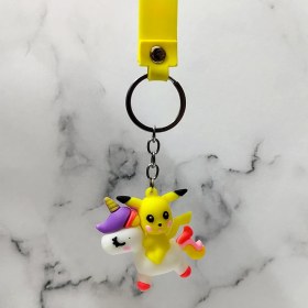 تصویر جاکلیدی سیلیکونی پیکاچو | Pokemon Keychain 