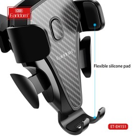 تصویر هولدر گوشی موبایل داخل خودرو ارلدام Earldom EH151 Mobile phone holder car 