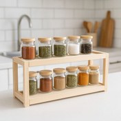 تصویر استند دو طبقه ادویه 