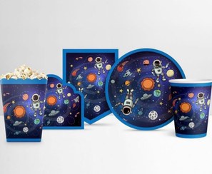 تصویر تم فضانورد (پک کامل8 محصولی) 