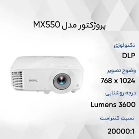 تصویر پروژکتور Benq MX550 