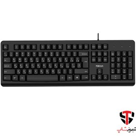 تصویر کیبورد باسیم هترون مدل HK280 Hatron HK280 Wired Keyboard