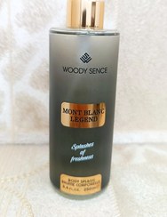 تصویر بادی اسپلش وودی سنس مدل مونت بلک لجند Body splash Mont Blanc Legend