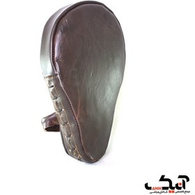 تصویر میت پنجه ای ساعد دار چرم مدل 1400 