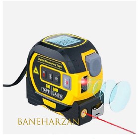 تصویر متر لیزری سه کاره دیوالت Laser Tape Measure 