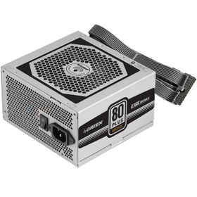 تصویر منبع تغذیه کامپیوتر گرین مدل GP330A-ESD 80 Plus Bronze توان 330 وات Green GP330A-ESD 80 Plus Bronze 330W Computer Power Supply