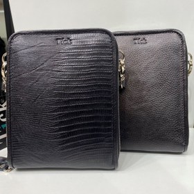 تصویر کیف کراس بادی چرم طبیعی Florance-Small 