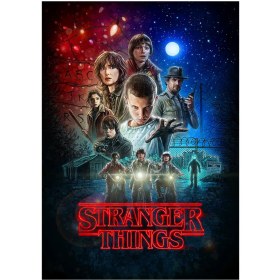 تصویر متال پوستر سریال Stranger Things کد N601 