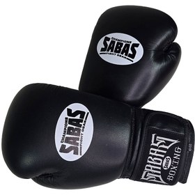 تصویر دستکش بوکس چرم مدل SABAS 