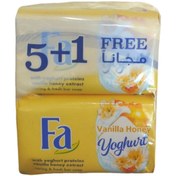 تصویر صابون فا مدل Vanilla Honey بسته 6 عددی 