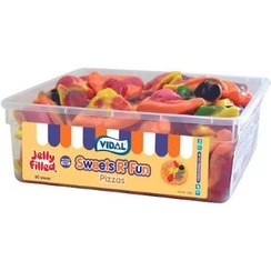 تصویر پاستیل ویدال طرح پیتزا وزن ۸۰۰ گرم 