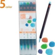تصویر قلم مو رنگ آمیزی 5 رنگ SAI آکاشیا 