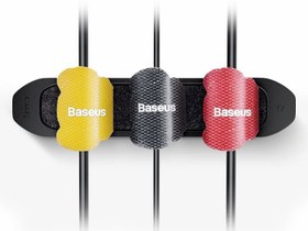 تصویر نگهدارنده و بند کابل بیسوس Baseus Cable Fixer Kit 