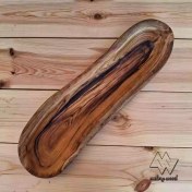 تصویر ظرف سرو چوبی کد d111 