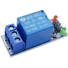 تصویر ماژول رله یک کانال 5V 10A 