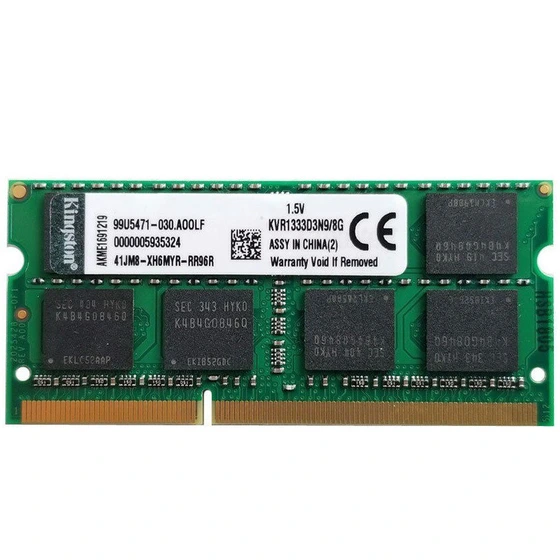 خرید و قیمت رم لپ تاپ DDR3 تک کاناله 1333 مگاهرتز CL11 کینگستون مدل PC3 ...