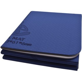 تصویر مت یوگا تاشو TPE ضخامت ۶ میلیمتر 