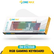 تصویر کیبورد گیمینگ وان مکس مدل OM-G5700 با سیم 