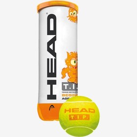 تصویر توپ تنیس هد نارنجی | T.I.P. ORANGE HEAD T.I.P. ORANGE TENNIS BALL | 578123