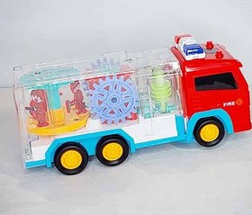 تصویر آتش نشانی چرخ دنده ای 