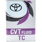 تصویر روغن گیربکس خودرو تویوتا جنیون پارتس مدل CVT-TC حجم 4000 میلی لیتر 