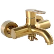 تصویر شیر حمام لازارو مدل کازا - کروم / حمام CAZA BATHROOM LAZARO