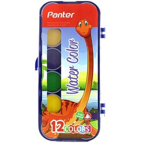 تصویر آبرنگ 12 رنگ پنتر Panter Watercolor-12color