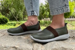 تصویر کفش چرم روزمره زنانه مارال یشمی سایز ۳۷ تا ۴۰ 