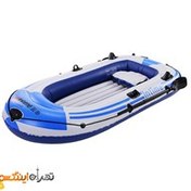تصویر قایق بادی دو نفره اینتایم مدل 200 طرح جدید 