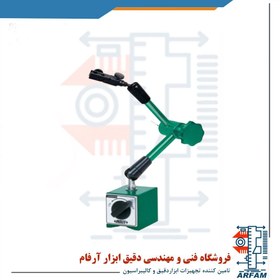 تصویر پایه ساعت اندیکاتور اینسایز هیدرولیکی مدل 60-6229 Insize Hydraulic Magnetic Stand 6229-60