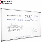 تصویر برد هوشمند لمسی و تخته وایت برد تعاملی با روکش نانو سی تاچ مدل PR83BH243 