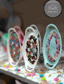 تصویر سینی بیضی پلاستیکی کوچک 