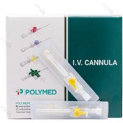 تصویر آنژیوکت پلی مد سایز ۲۴ زرد Polymed Angiocat G24 Yellow