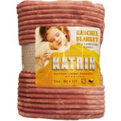 تصویر پتو مسافرتی شادیلون مدل کاترین طرح کبریتی یک نفره سایز 220x160 سانتی متر - طوسی 