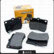 تصویر لنت ترمز جلو و عقب پراید برند لومار 