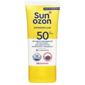 تصویر کرم ضد آفتاب مات کننده سان اوزون با SPF 50، حجم 50 میلی لیتر 