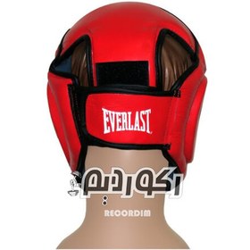 تصویر کلاه بوکس فک دار چرم EVERLAST 