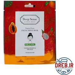 تصویر ماسک صورت نقابی تروپیکال دیپ سنس سی گل مناسب پوست خشک 25 میلی لیتر - Seagull Deep Sense Tropical Facial Sheet Mask 25 ml 