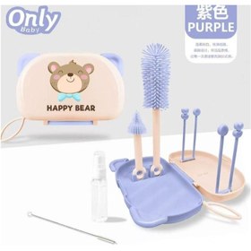 تصویر ست برس شیشه شور آبچکان دار کیفی فانتزی only baby 