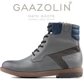 تصویر بوت مت گازولین طوسی روشن – GAAZOLIN Math Boots Formal Grey 