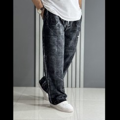 تصویر شلوار بگ کاستوم گلگسی مشکی 