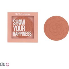 تصویر رژگونه پاستل مدل HAPPINESS BLUSHER 203 