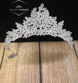 تصویر تاج عروس کد ۹۶۸ Bridal Tiara Code 968