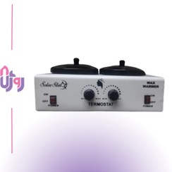 تصویر دستگاه موم داغ کن دو قابلمه سولار استار 