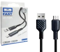 تصویر کابل شارژ یو اس بی به میکرو یو اس بی 2.4 آمپر یک متری ارلدام EARLDOM EC-171M MICRO USB CABLE 