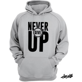 تصویر چاپ روی هودی Never Give Up 