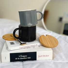 تصویر ماگ اسپرت درب چوبی 